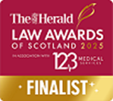 The Herald Law Awards of Scotland 2025 finalist